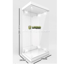 Master Light House Acrylic Display Case with Lighting for 1/4 Action Figures (white)